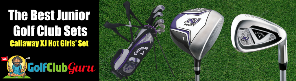 callaway xj hot girl golf club set review