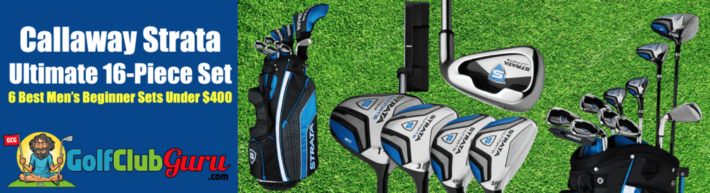 the best first set of golf clubs for men beginners