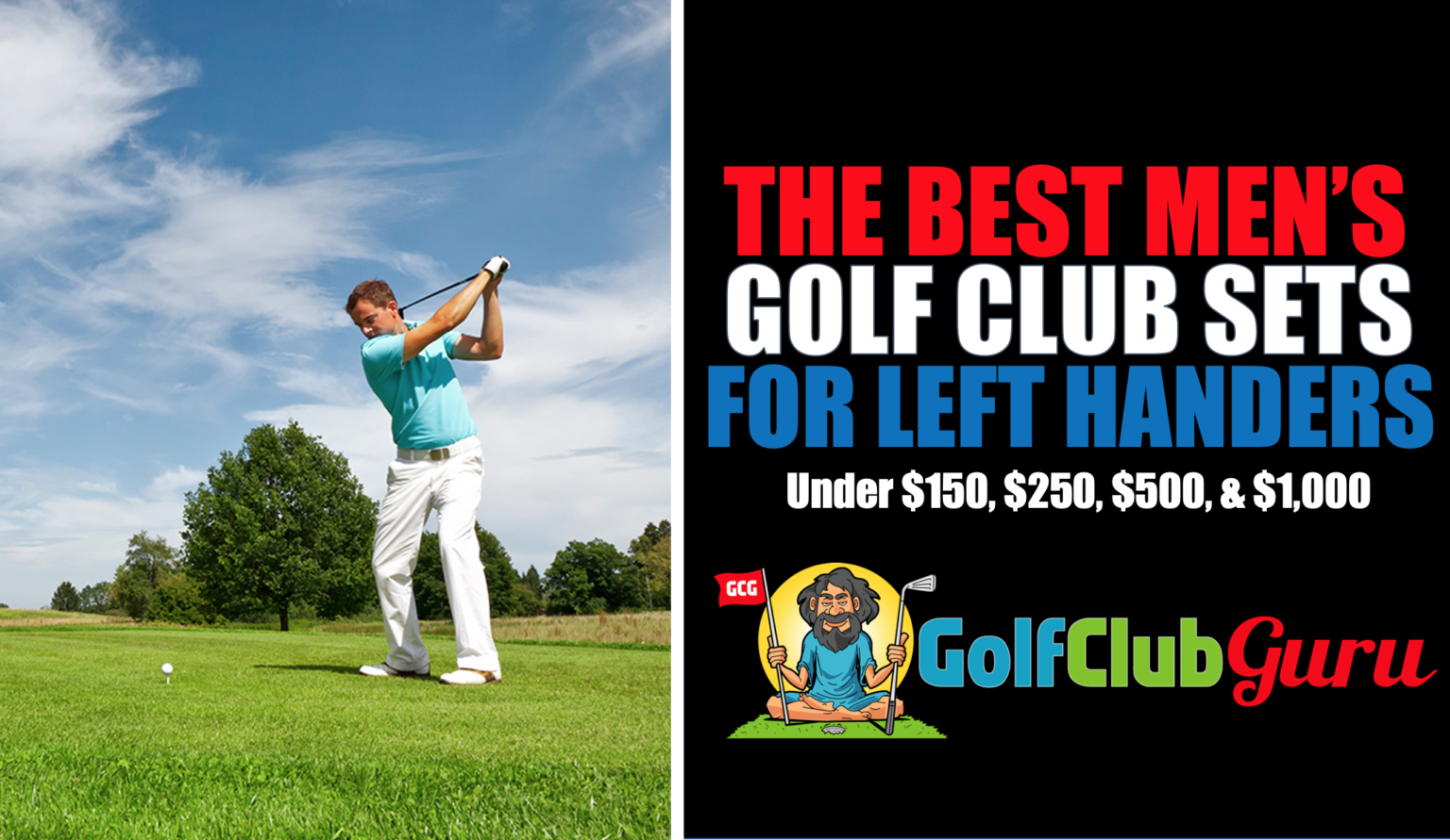 the best left handed golf club sets for beginner men Golf Club Guru