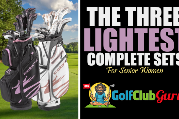 lightweight complete set of clubs for senior women