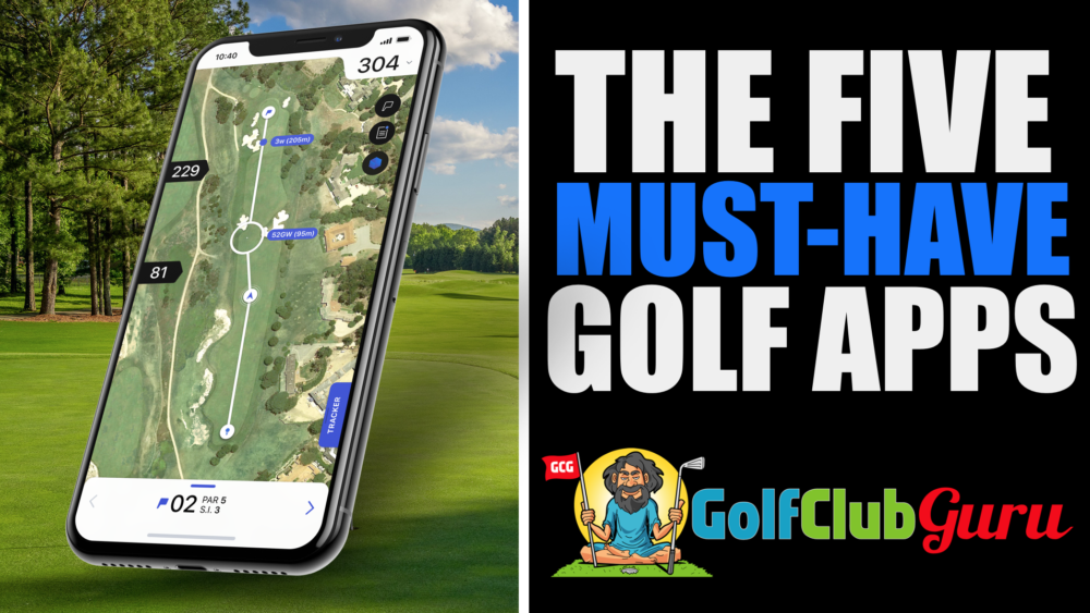 the best golf gps tracking apps iphone android