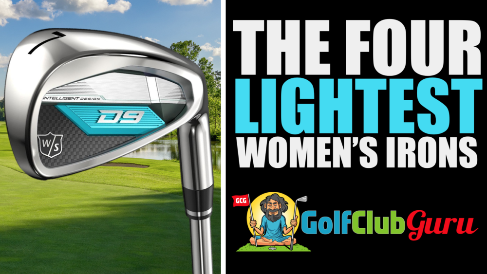 what's the lightest golf clubs irons for women senior golfers