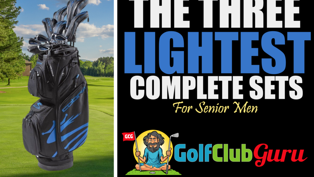 the lightest golf clubs for senior men