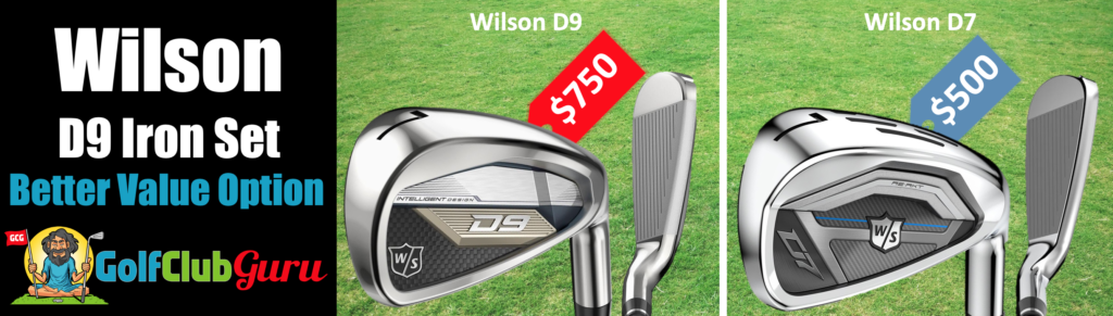 wilson d7 or d9 irons which is better difference