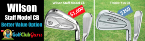the best value forged players irons cb cavity back
