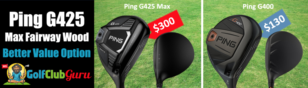 ping g425 vs g410 vs g4100 fairway wood comparison