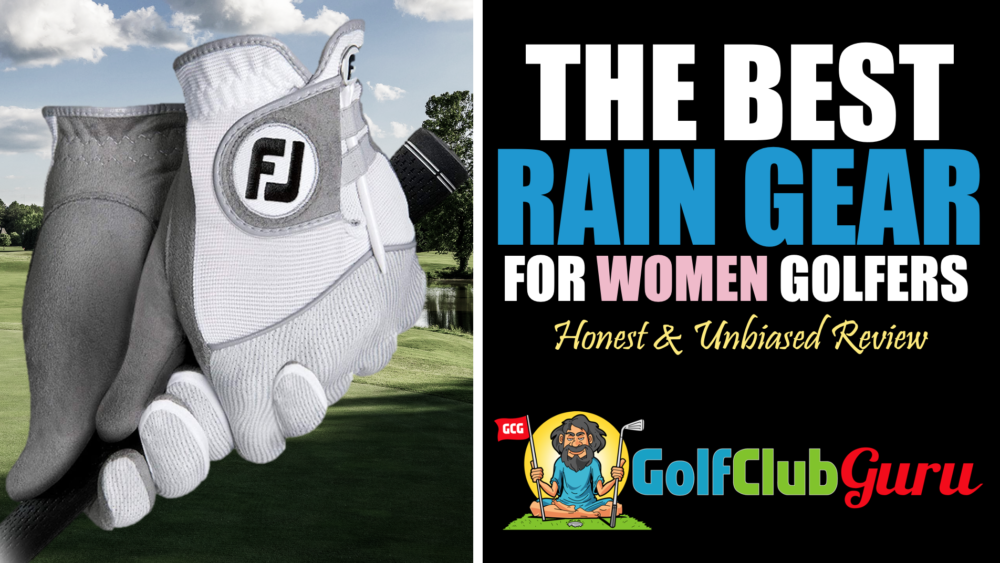 the best golf rain gear for women golfers