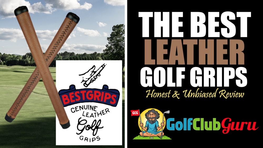 the best leather golf grips authentic hand sewn