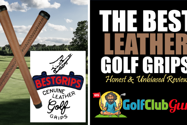 the best leather golf grips authentic hand sewn